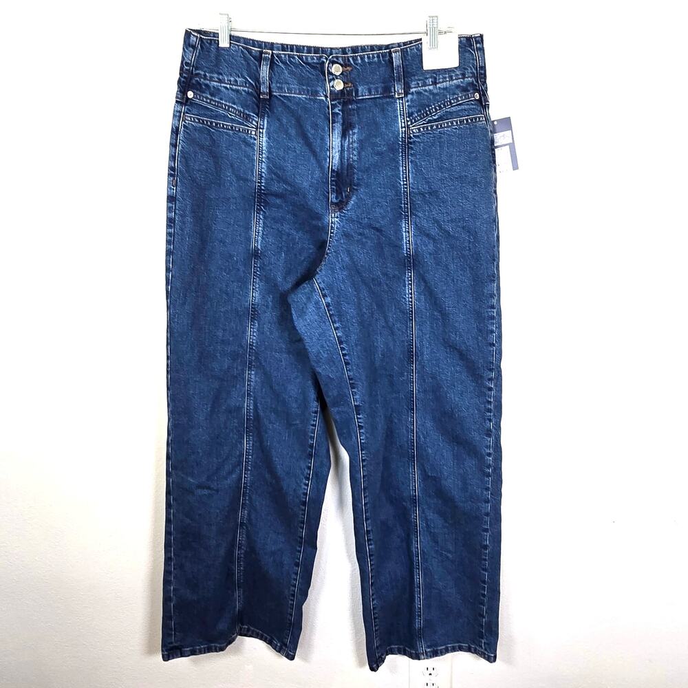 Universal Thread High Rise Wide Leg Juniors 17R Seamed Festival Casual Summer